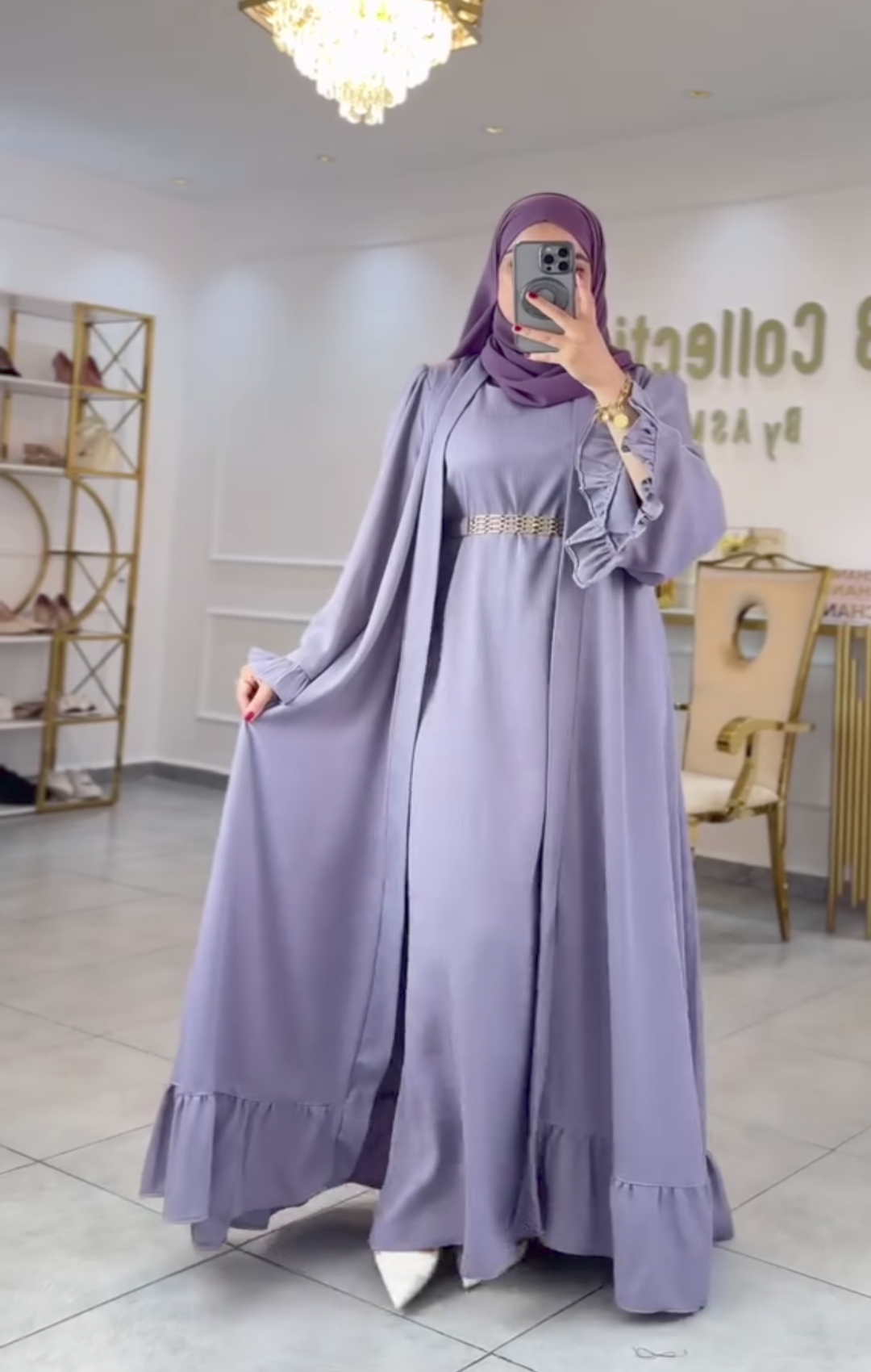 Woman abaya set 😍