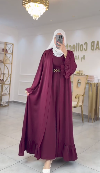 Woman abaya set 😍