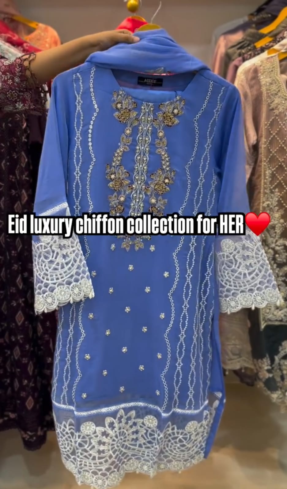 Eid Luxury Chiffion Collection For Eid 😍