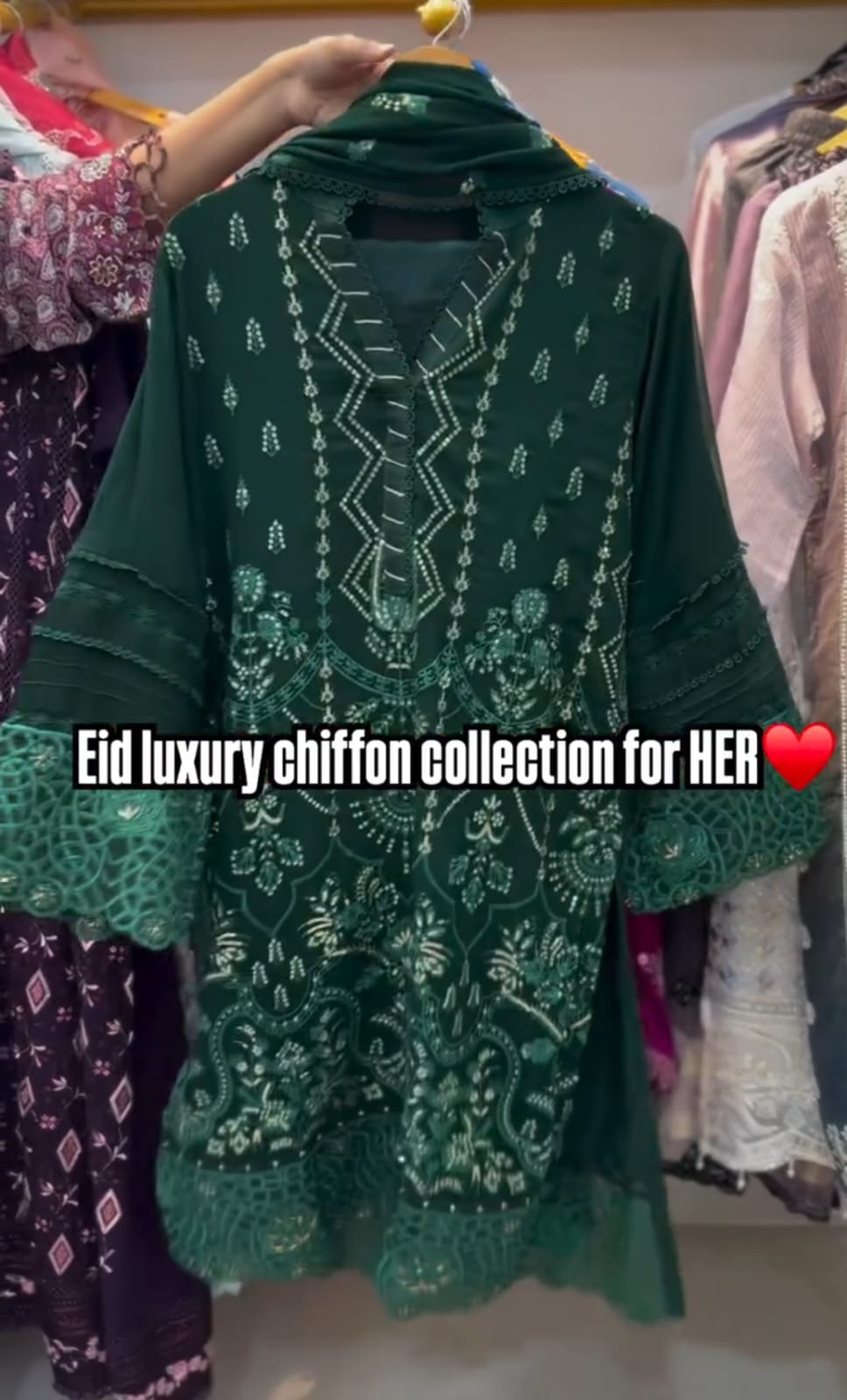 Eid Luxury Chiffion Collection For Eid 😍