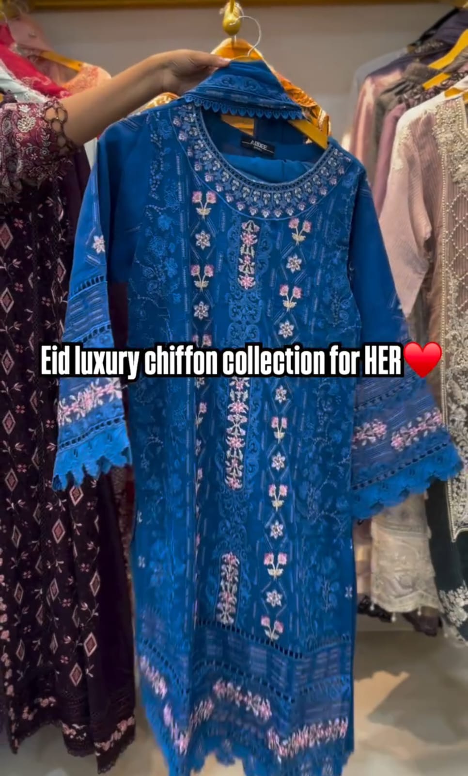 Eid Luxury Chiffion Collection For Eid 😍