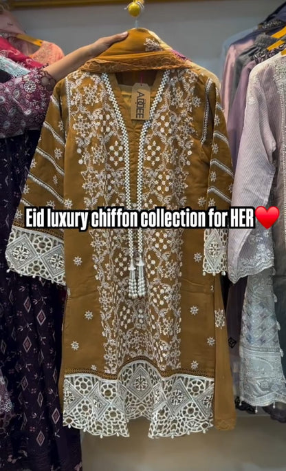 Eid Luxury Chiffion Collection For Eid 😍