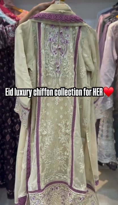 Eid Luxury Chiffion Collection For Eid 😍