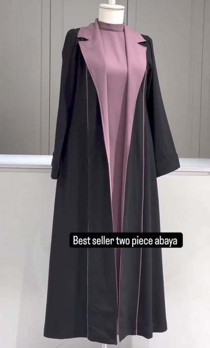 Winter collection woman abaya set