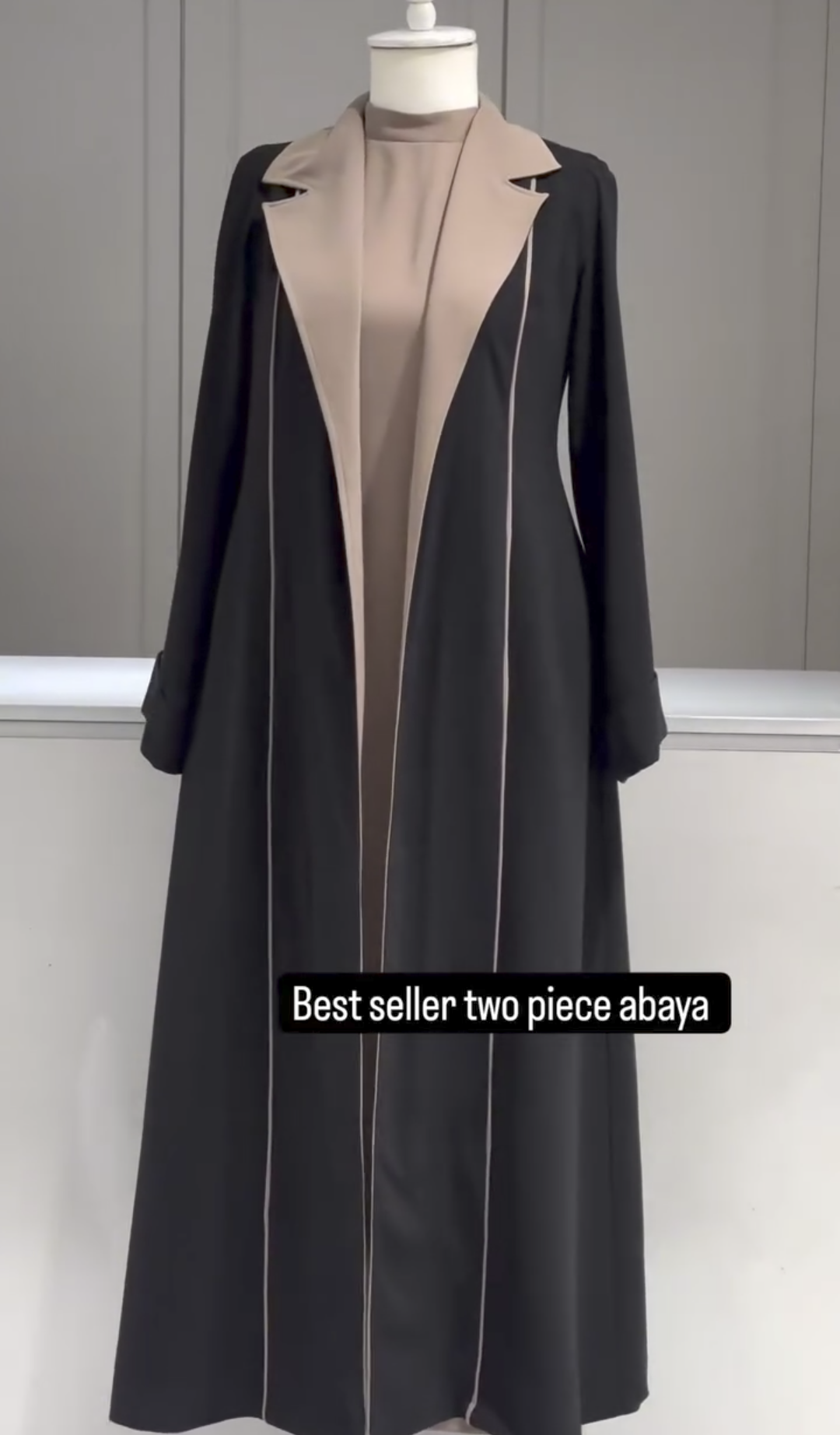 Winter collection woman abaya set