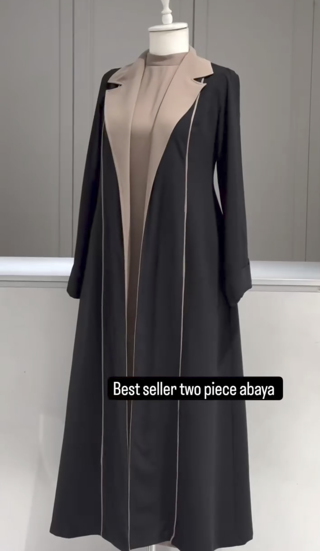 Winter collection woman abaya set