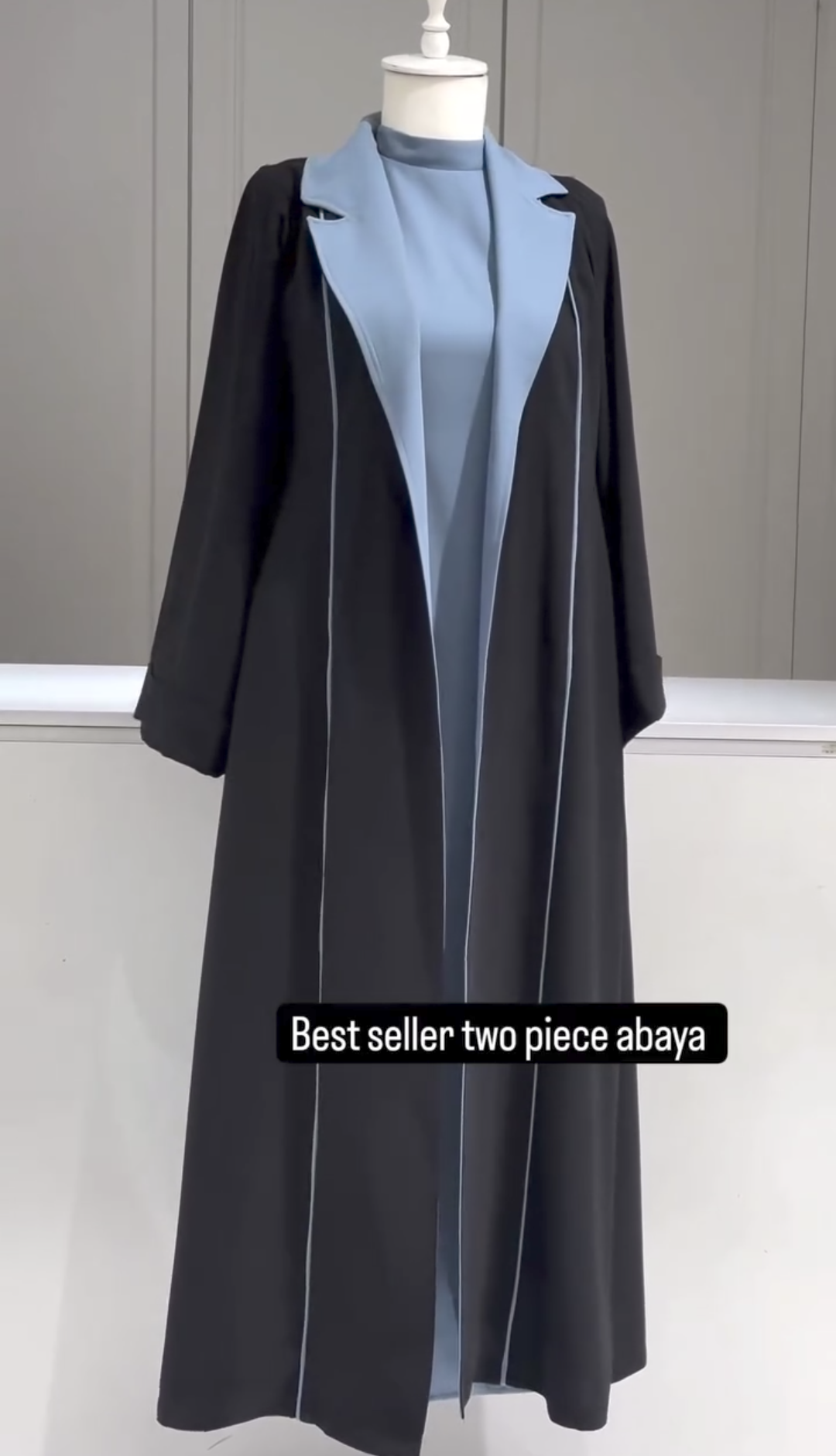 Winter collection woman abaya set